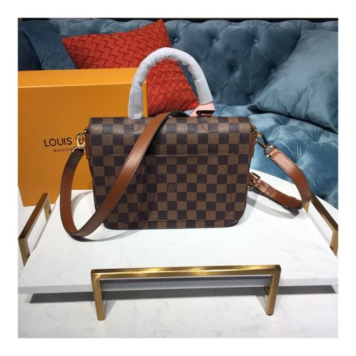 Louis Vuitton Damier Ebene Beaumarchais N40146 N40147 N40148 Pink - Image 4