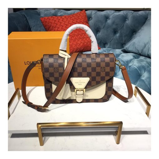 Louis Vuitton Damier Ebene Beaumarchais N40146 N40147 N40148 White