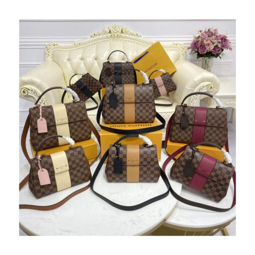 Louis Vuitton Damier Ebene Bond Street MM N64416 N64417 Black - Image 15
