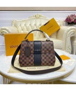 Louis Vuitton Damier Ebene Bond Street MM N64416 N64417 Black