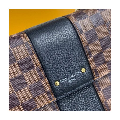 Louis Vuitton Damier Ebene Bond Street MM N64416 N64417 Black - Image 7