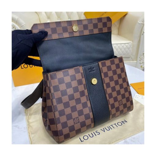 Louis Vuitton Damier Ebene Bond Street MM N64416 N64417 Black - Image 12