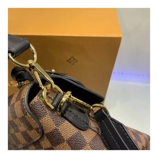 Louis Vuitton Damier Ebene Canvas Beaubourg MM N40176 Black - Image 3