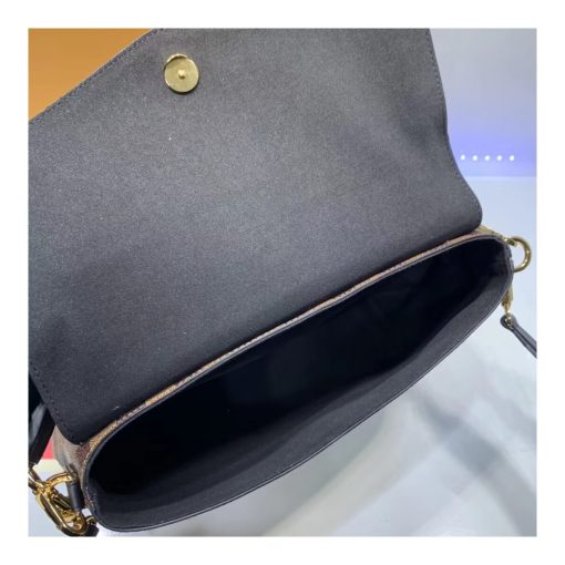 Louis Vuitton Damier Ebene Canvas Beaubourg MM N40176 Black - Image 8