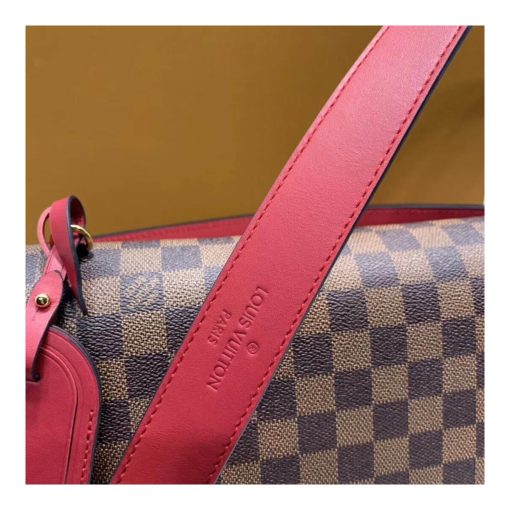 Louis Vuitton Damier Ebene Canvas Beaubourg MM N40176 Red - Image 7