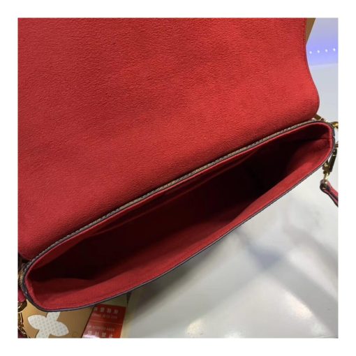 Louis Vuitton Damier Ebene Canvas Beaubourg MM N40176 Red - Image 9