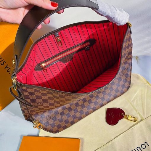 Louis Vuitton Damier Ebene Canvas Delightful MM N41460 - Image 5
