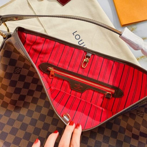 Louis Vuitton Damier Ebene Canvas Delightful MM N41460 - Image 6