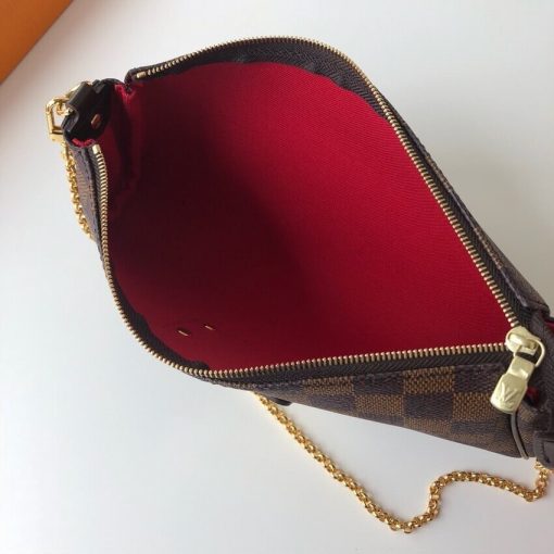 Louis Vuitton Damier Ebene Canvas Eva Clutch N55213 - Image 12