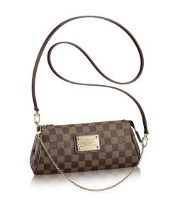 Louis Vuitton Damier Ebene Canvas Eva Clutch N55213