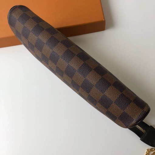 Louis Vuitton Damier Ebene Canvas Eva Clutch N55213 - Image 8