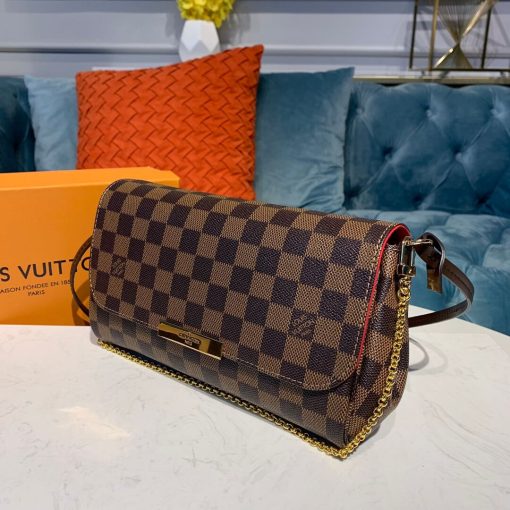 Louis Vuitton Damier Ebene Canvas Favorite MM N41129 - Image 3