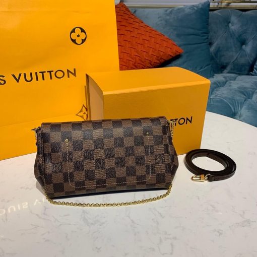 Louis Vuitton Damier Ebene Canvas Favorite PM N41276 - Image 3