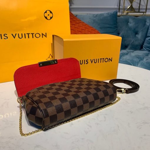 Louis Vuitton Damier Ebene Canvas Favorite PM N41276 - Image 10