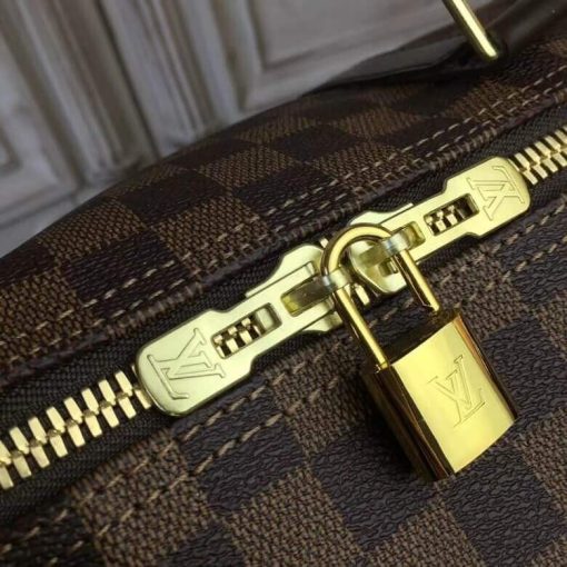 Louis Vuitton Damier Ebene Canvas Keepall Bandouliere  50 N41427 - Image 5