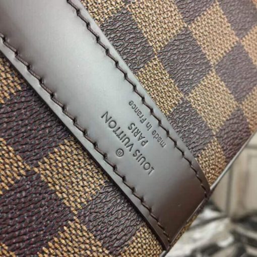 Louis Vuitton Damier Ebene Canvas Keepall Bandouliere  50 N41427 - Image 7