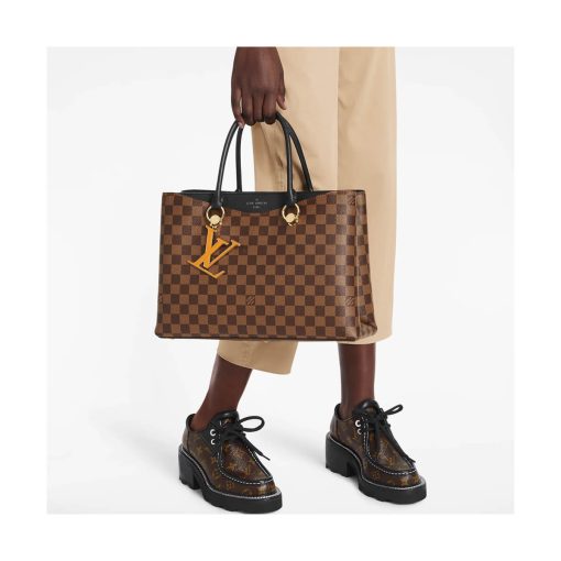 Louis Vuitton Damier Ebene Canvas LV Riverside N40052 Black - Image 2