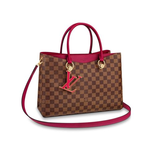 Louis Vuitton Damier Ebene Canvas LV Riverside N40052 Fuchsia