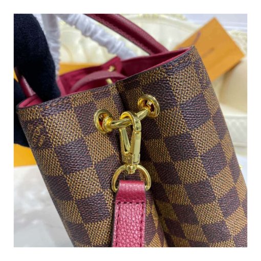 Louis Vuitton Damier Ebene Canvas LV Riverside N40052 Fuchsia - Image 8