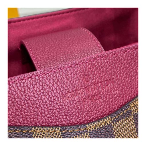 Louis Vuitton Damier Ebene Canvas LV Riverside N40052 Fuchsia - Image 9