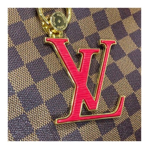 Louis Vuitton Damier Ebene Canvas LV Riverside N40052 Fuchsia - Image 10