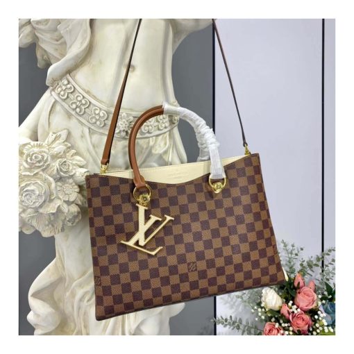 Louis Vuitton Damier Ebene Canvas LV Riverside N40052 Creme - Image 2