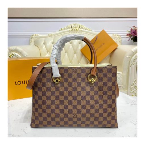 Louis Vuitton Damier Ebene Canvas LV Riverside N40052 Creme - Image 4