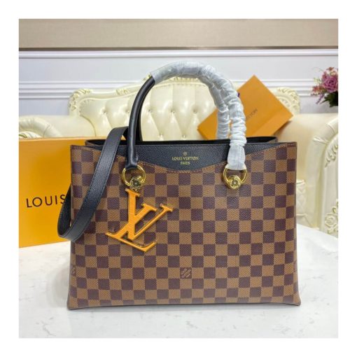 Louis Vuitton Damier Ebene Canvas LV Riverside N40052 Black - Image 4