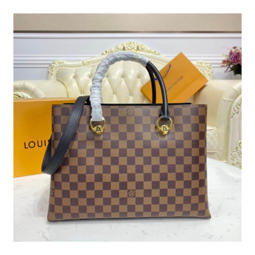 Louis Vuitton Damier Ebene Canvas LV Riverside N40052 Black - Image 6