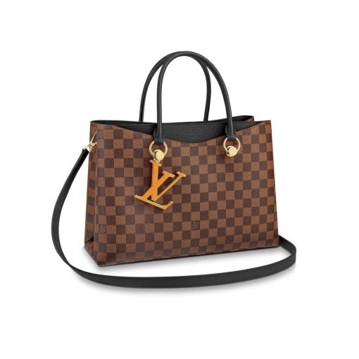 Louis Vuitton Damier Ebene Canvas LV Riverside N40052 Black
