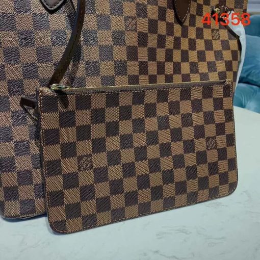 Louis Vuitton Damier Ebene Canvas Neverfull MM N41358 - Image 6