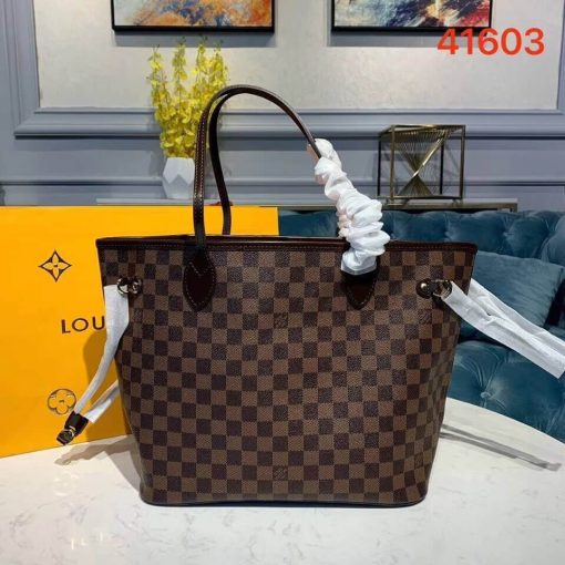 Louis Vuitton Damier Ebene Canvas Neverfull MM N41603 Pink - Image 2