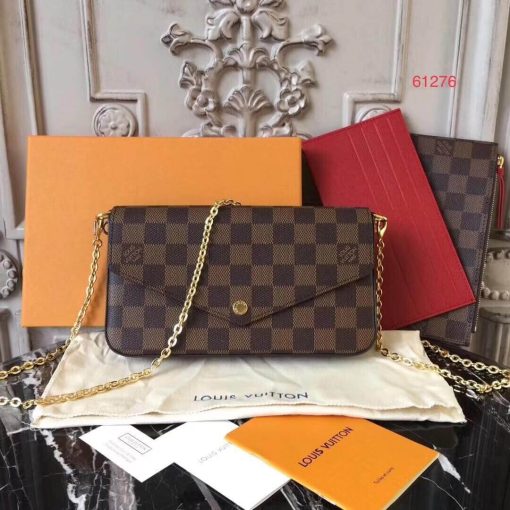 Louis Vuitton Damier Ebene Canvas Pochette Felicie N63032 - Image 2