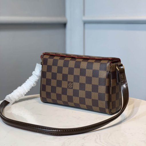 Louis Vuitton Damier Ebene Canvas Recital Shoulder Bag N41966 - Image 2