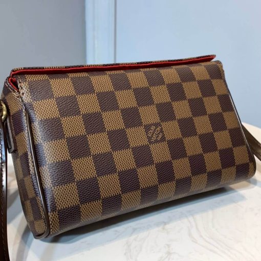 Louis Vuitton Damier Ebene Canvas Recital Shoulder Bag N41966 - Image 4