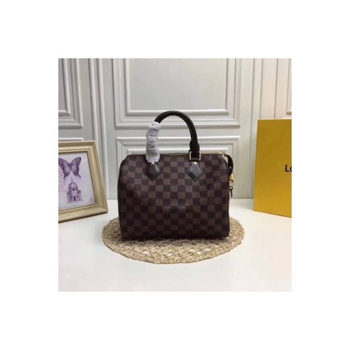 Louis Vuitton Damier Ebene Canvas Speedy 25 N41365 - Image 4
