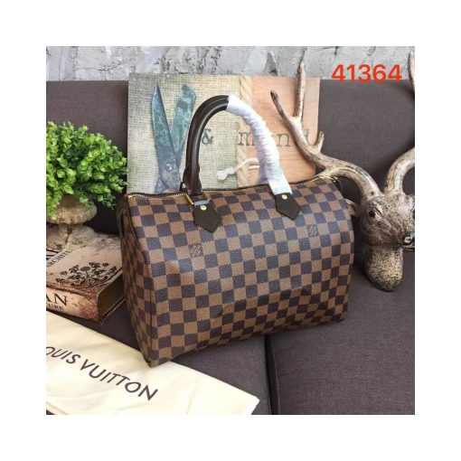 Louis Vuitton Damier Ebene Canvas Speedy 30 N41364 - Image 2
