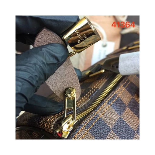Louis Vuitton Damier Ebene Canvas Speedy 30 N41364 - Image 13