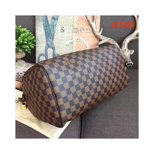 Louis Vuitton Damier Ebene Canvas Speedy 30 N41364 - Image 9