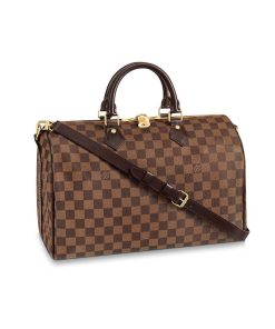 Louis Vuitton Damier Ebene Canvas Speedy Bandouliere 35 N41366