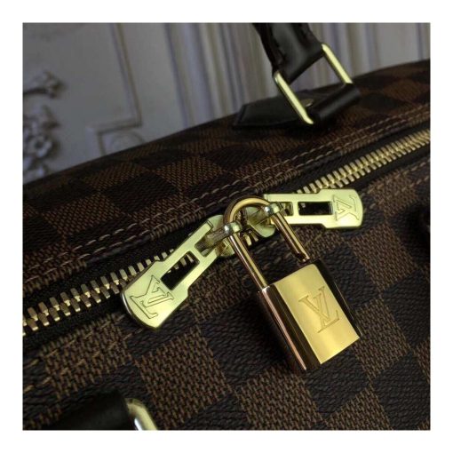 Louis Vuitton Damier Ebene Canvas Speedy Bandouliere 35 N41366 - Image 5