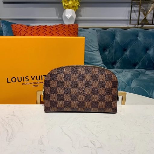Louis Vuitton Damier Ebene Cosmetic Pouch N47516 - Image 2