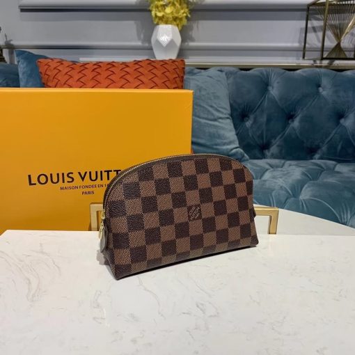 Louis Vuitton Damier Ebene Cosmetic Pouch N47516 - Image 3