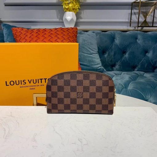 Louis Vuitton Damier Ebene Cosmetic Pouch N47516 - Image 4