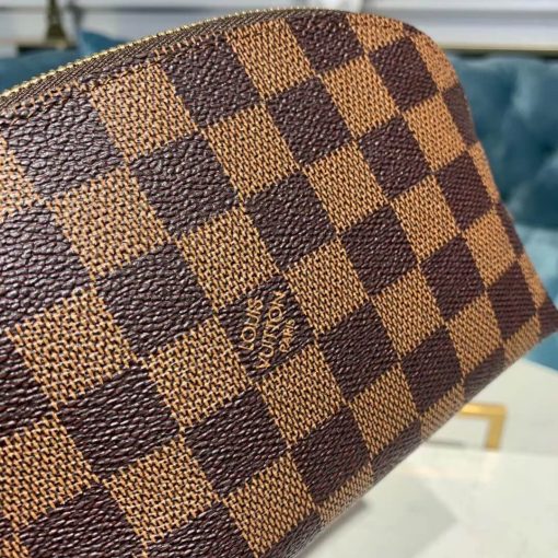 Louis Vuitton Damier Ebene Cosmetic Pouch N47516 - Image 6