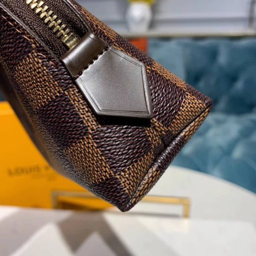 Louis Vuitton Damier Ebene Cosmetic Pouch N47516 - Image 7