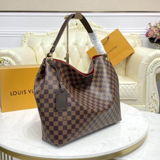 Louis Vuitton Damier Ebene Graceful MM N44045 - Image 6