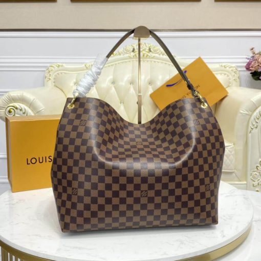 Louis Vuitton Damier Ebene Graceful MM N44045 - Image 7
