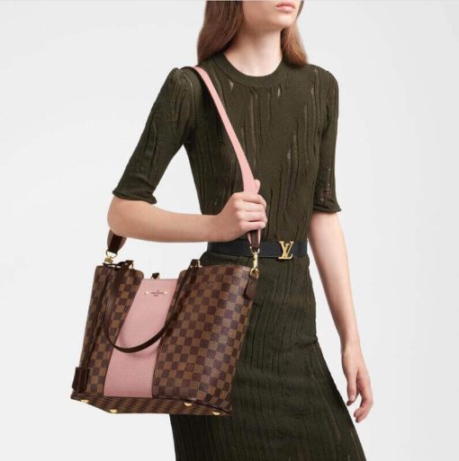 Louis Vuitton Damier Ebene Jersey N44041 N44023 Pink - Image 2