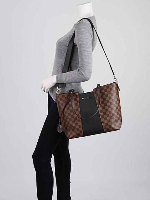 Louis Vuitton Damier Ebene Jersey N44041 N44023 Black - Image 3